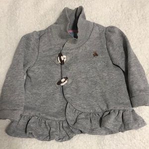 Baby girl grey sweater